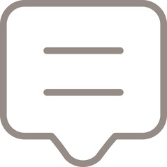 Speech balloon icon
