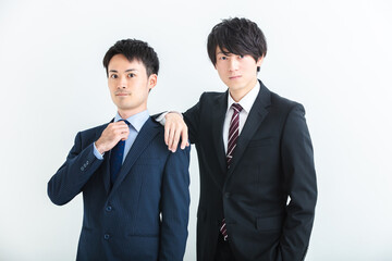 カメラ目線のビジネスマン　Business