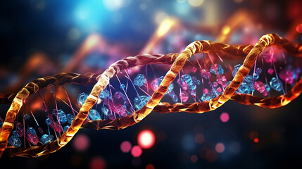 Biotechnology: The Science of Genetic Engineering - obrazy, fototapety, plakaty