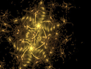 Imaginatory fractal abstract background Image