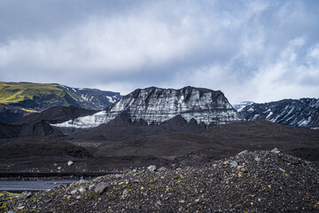 The Glacier next to Katla Volcano, Iceland