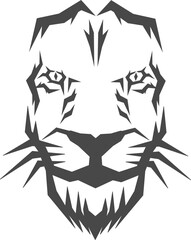 Husky or Malamut dog silhouette and vector illustration design