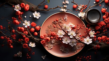 Beautiful Chinese New Year Concept, Happy New Year Background, Hd Background