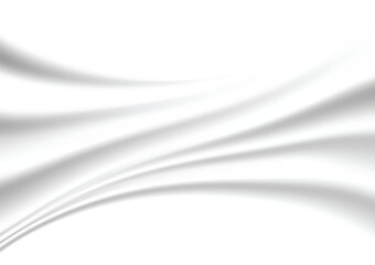 Beautiful white silk satin background. smooth texture background. Vector illustration