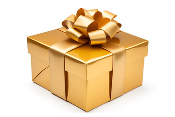 golden gift box