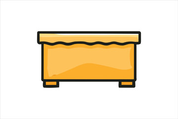 Colorful Delivery, distrubuting, warehouse, shipment thin line icons. Editable stroke. For website marketing design, logo, app, template, ui, etc. Vector illustration on white backgorund