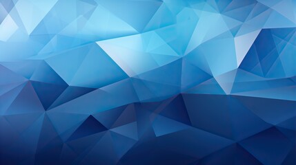 Abstract blue crystal background