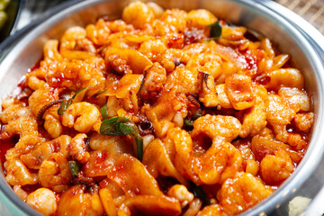 Stir-fried Beef Tripe with Vegetables	