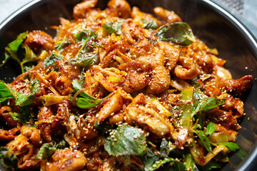 Stir-fried Beef Tripe with Vegetables