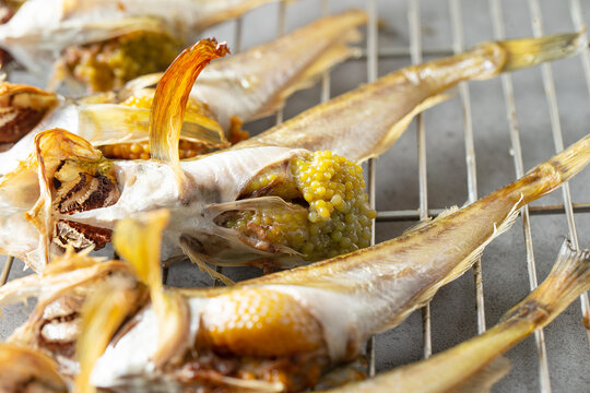 grilled fish sailfin sandfish