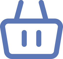 Shopping cart icon
