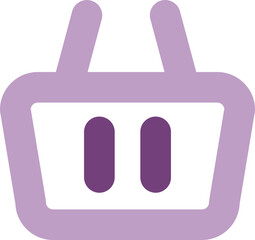 Shopping cart icon
