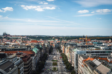 Czech prague panorama
