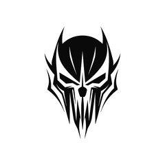 Artistic vector of a skull illustration. Suitable for tattoo, design, and logo.