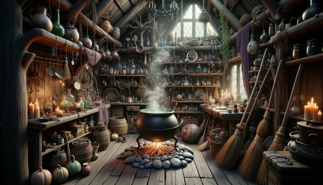 old witch's hut