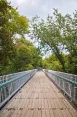 Boardwalk in a Park, Quebec City, Canada