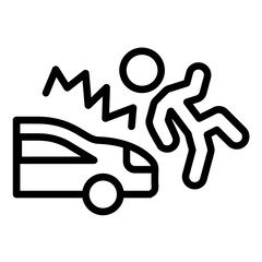 Run Over Icon Style