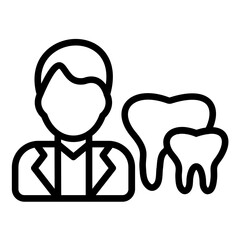 Dental Assistant Icon Style