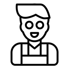 Tattoo Apprentice Male Icon Style