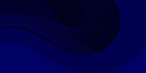 dark blue wave background with lines