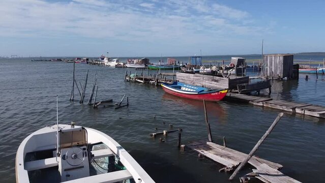Carrasqueira drone shot in Portugal
