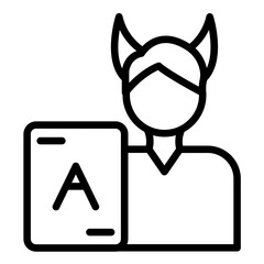 Gambler Icon Style