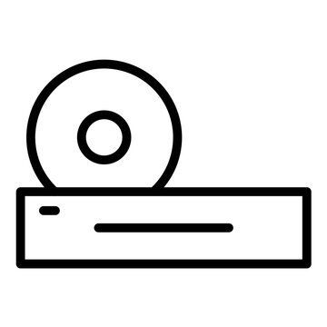 CD Player Icon Style
