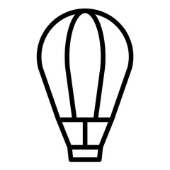 Hot Air Ballooning Icon Style