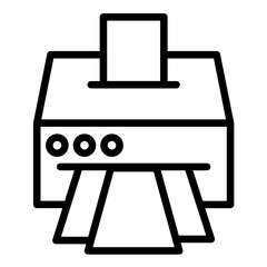 Printer Out Icon Style