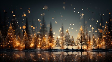 Merry Christmas Festival Banner With Golden Sparkling, Merry Christmas Background , Hd Background