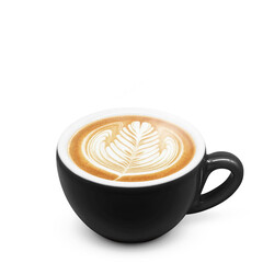 カフェオレのイラスト リアル