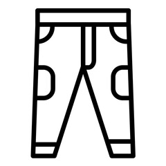 Ski Trousers Icon Style