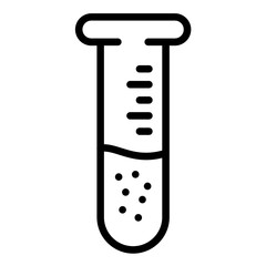 Test Tube Icon Style