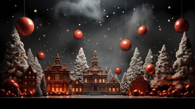 Christmas Season Celebration Photocall Template, Merry Christmas Background , Hd Background