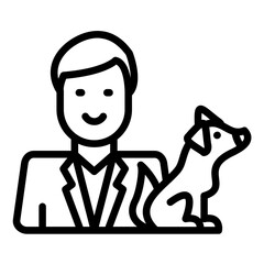 Male Vet Icon Style