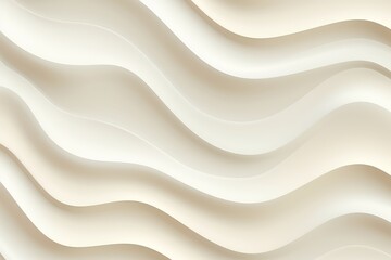 White Cream Texture Featuring Wavy Mass Pattern