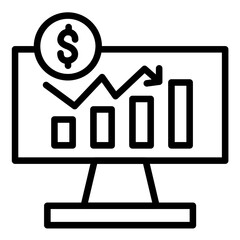 Stock Market Icon Style