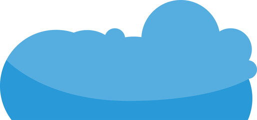 Blue Cloud Icon
