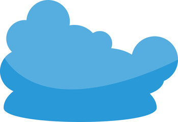 Blue Cloud Icon
