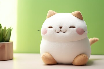 Cuteness Overload With This Charming Cat Plushie