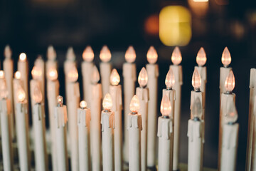 candles in a row