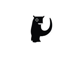 New minimal style animal icon illustration design
