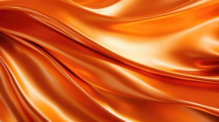 Orange Metallic Hot Foil Texture