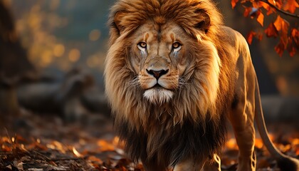 Obraz premium portrait of a lion