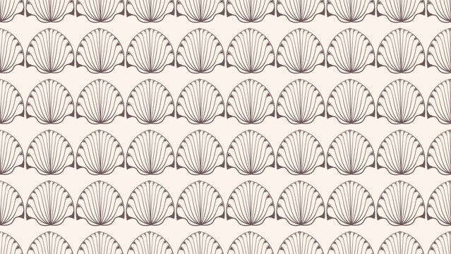Minimalist art deco seamless pattern. Trendy abstract texture. For backgrounds, wallpapers, textiles, and fashion.