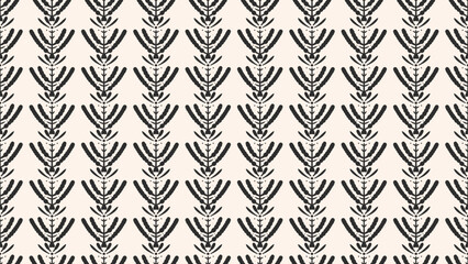 Cutout dark tropical foliage collage seamless pattern. Ornamental texture. For backgrounds, wallpapers, textiles, and fashion.