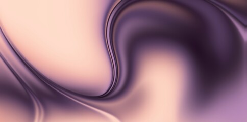 Abstract Wavy Gradient Background in Soft Colors