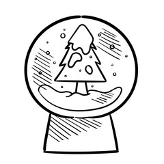 Winter Doodle Illustration