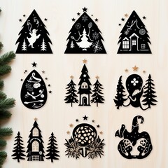 CHRISTMAS SVG Bundle, CHRISTMAS Clipart, Christmas Svg Files For Cricut