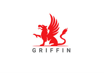griffin, griffin logo, griffin head, phoenix logo, creature, fantasy, creature logos, history, griffin sword, gryphon, griffo, animal logo, 